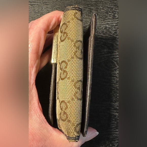 Gucci GG Canvas Trifold Wallet 💎 - Picture 12 of 12